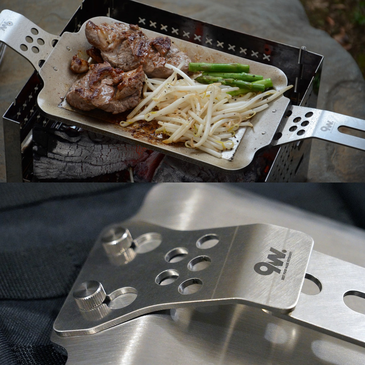 Compact Modular Grill Plate