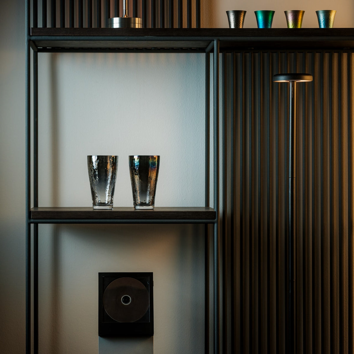 Prism Titanium Beer Glass
