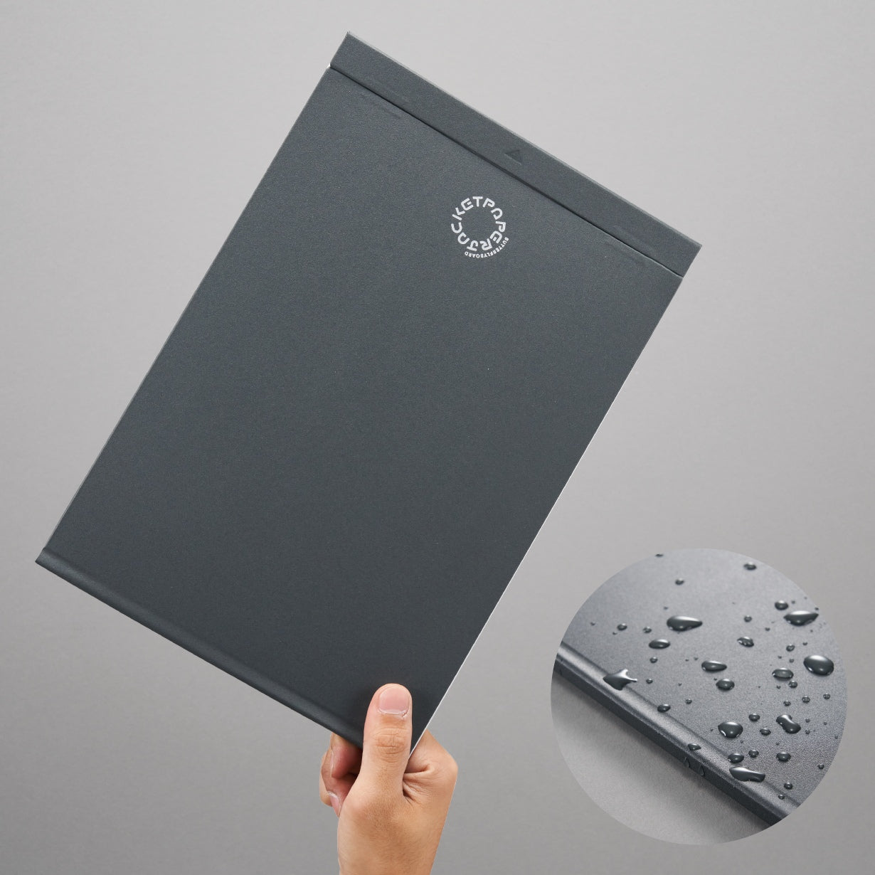 Galvanized System Magnetic Clipboard